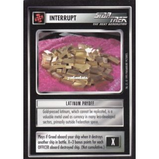 065 Latinum Payoff
