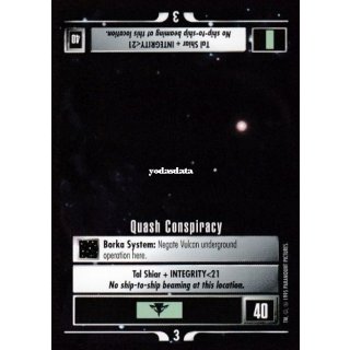 085 Quash Conspiracy
