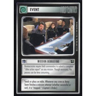 068 Mission Debriefing