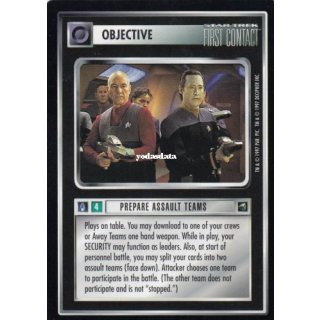 081 Prepare Assault Teams