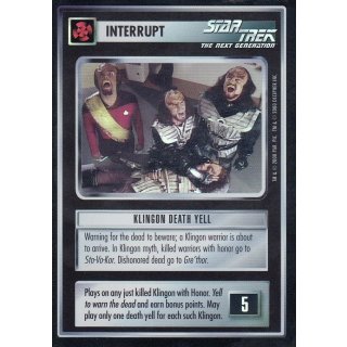 Klingon Death Yell