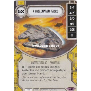 049 Millenium Falke inkl. Würfel