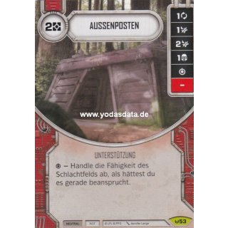 053 Aussenposten inkl. Würfel