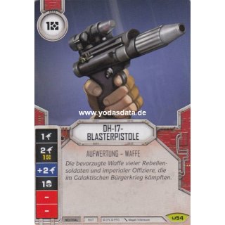 054 DH-17-Blasterpistole inkl. Würfel