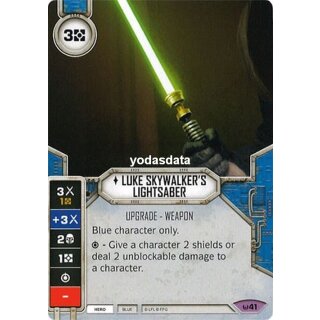 041 Luke Skywalkers Lightsaber + dice