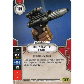 054 DH-17 Blaster Pistol + dice