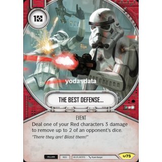 075 The Best Defense…