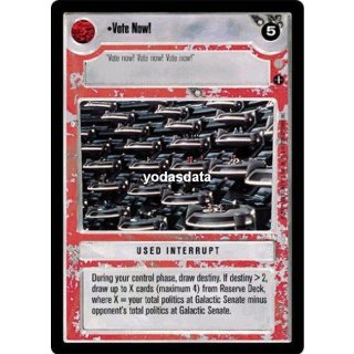 Vote Now! (L)  Foil