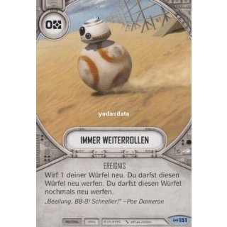 151 Immer weiterrollen