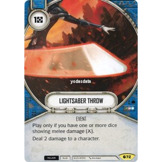 072 Lightsaber Throw