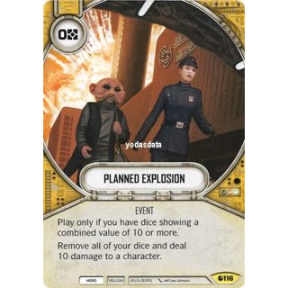 116 Planned Explosion