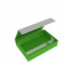 Magnetbox grün - leer (55 mm)