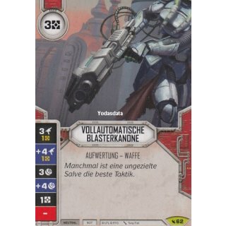 062 Vollautomatische Blasterkanone + Würfel