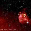Nebula Red Spielmatte  (90cm x 90cm)