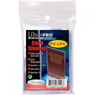 UP: Standard Sleeves - Penny Sleeves - Regular Soft Card (100 Sleeves)