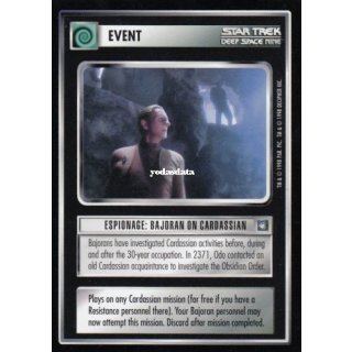 Espionage: Bajoran on Cardassi