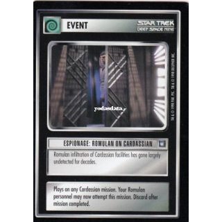Espionage: Romulan on Cardassi