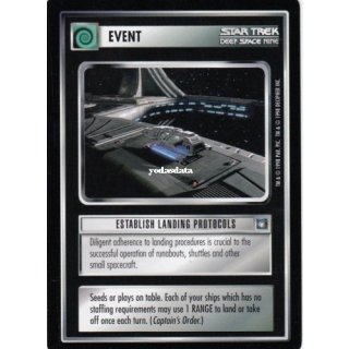Establish Landing Protocols