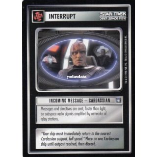 Incoming Message - Cardassian