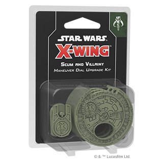 Star Wars: X-Wing 2nd Edition - Scum and Villainy Maneuver Dial - Upgrade Kit