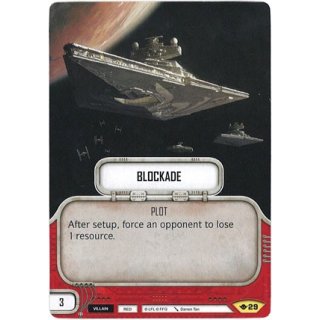 029 Blockade - Einzelkarte