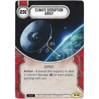 030 Climate Disruption Array - Einzelkarte