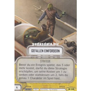 138 Gefallen einfordern