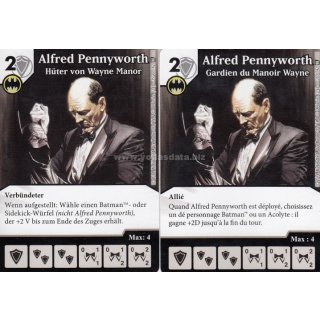 035 Alfred Pennyworth - Hüter von Wayne Manor/Gardien du Manoir Wayne