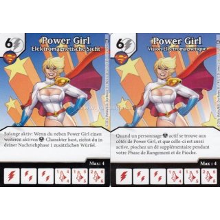 017 Power Girl - Elektromagnetische Sicht / Vision Électromagnétique