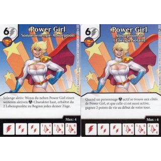 018 Power Girl - Sonnenenergie-Absorption / Absorption de lÉnergie Solaire