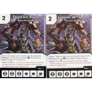 027 Dunkler Rächer / Justicier de lOmbre - Basisaktionskarte / Action de Base