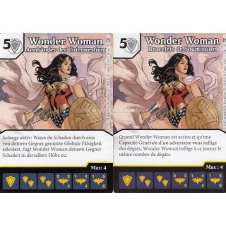134 Wonder Woman - Armbänder der Unterwerfung / Bracelets de Soumission