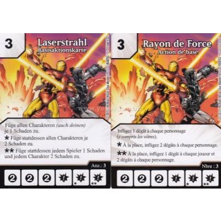 027 Laserstrahl / Rayon de Force - Basisaktionskarte / Action de base