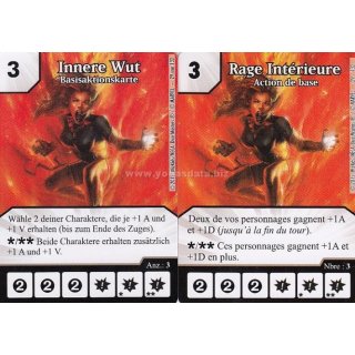 029 Innere Wut / Rage Intérieure - Basisaktionskarte / Action de base