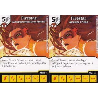 117 Fire Star - Außergewöhnlicher Freund / Amazing Friend