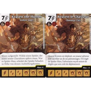 124 Kraven the Hunter - Stolzer Jäger / Kraven le Chasseur - Chasseur Fier