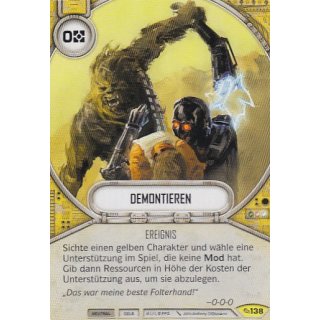 138 Demontieren