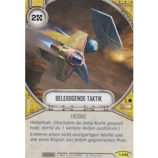 142 Beleidigende Taktik