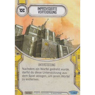 144 Improvisierte Verteidigung