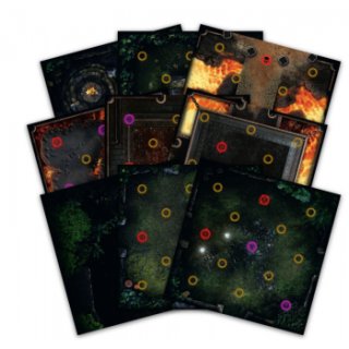 Dark Souls The Board Game: Darkroot Basin and Iron Keep Tile Set