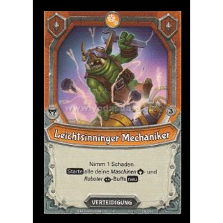 236 Leichtsinninger Mechaniker