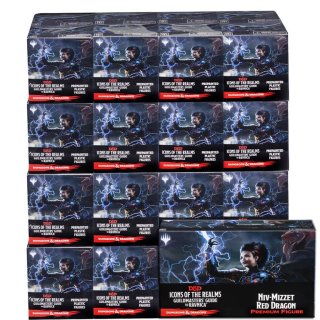 D&D: Icons of the Realms - Guildmasters Guide to Ravnica - Booster Case (32) (Core Set 10) + Premium Figure
