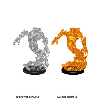 WizKids Deep Cuts Unpainted Miniatures - Medium Fire Elemental