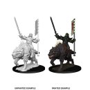 Pathfinder Battles Deep Cuts - Orc on Dire Wolf