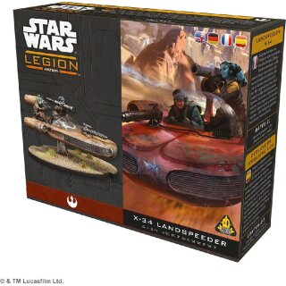 Star Wars: Legion - X-34 Landspeeder - Erweiterung - DE/IT