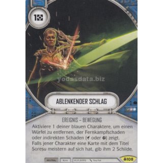 108 Ablenkender Schlag