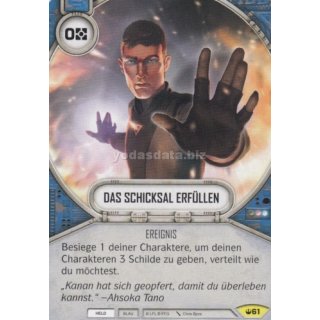 061 Das Schicksal Erfüllen
