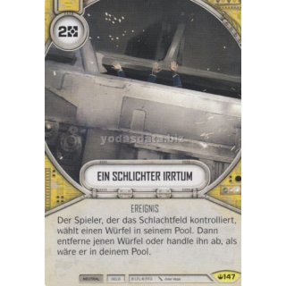 147 Ein schlichter Irrtum