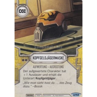 152 Kopfgeldjägermaske