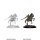 Pathfinder Deep Cuts Unpainted Miniatures - Skeleton Knight on Horse